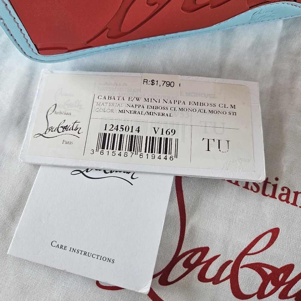 Christian Louboutin Cabata Mini Nappa NWT - Picture 5 of 8